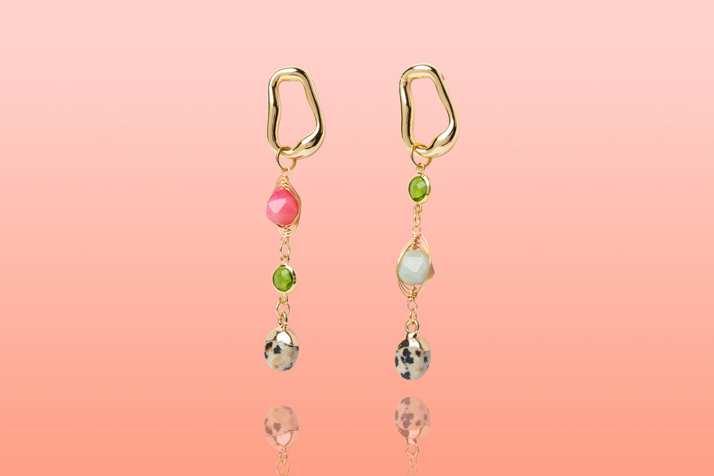 Martina Mixed Media Earrings
