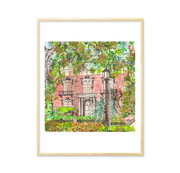 Mercer House - Art Print