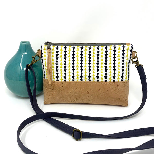 Mini Crossbody, Fabrick & Cork