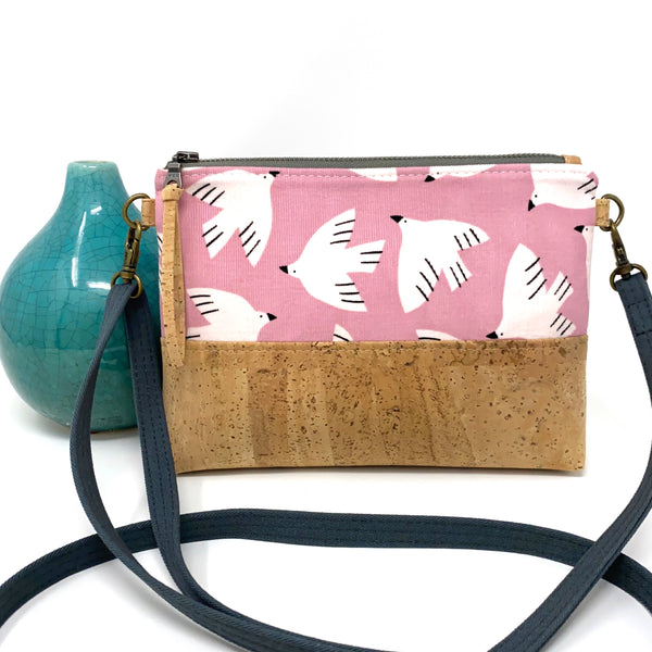 Mini Crossbody, Fabrick & Cork