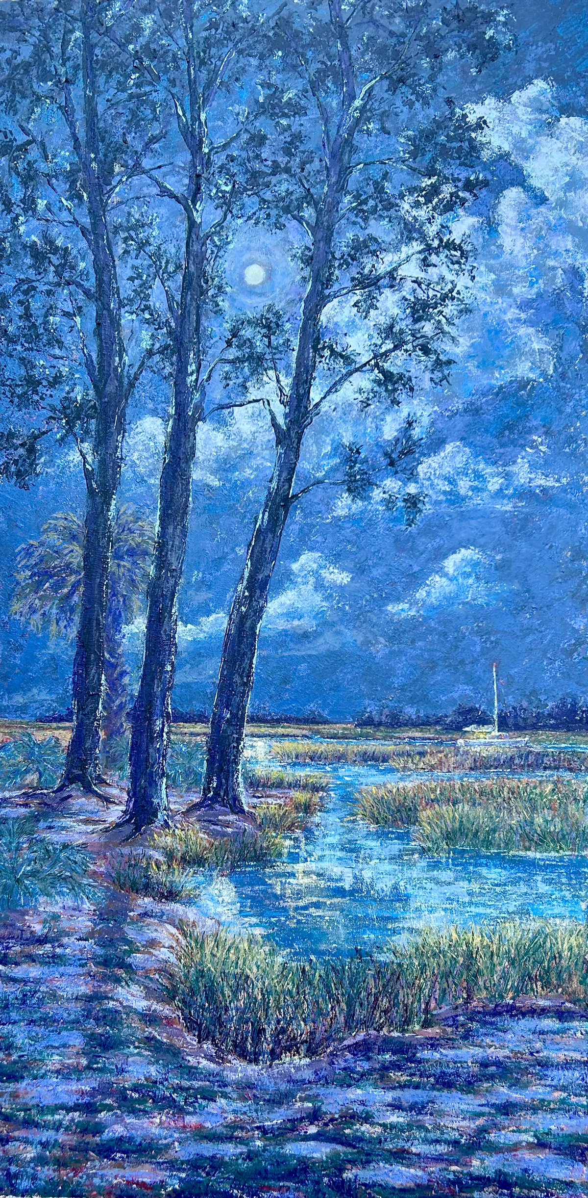 Moonlight through the Pines