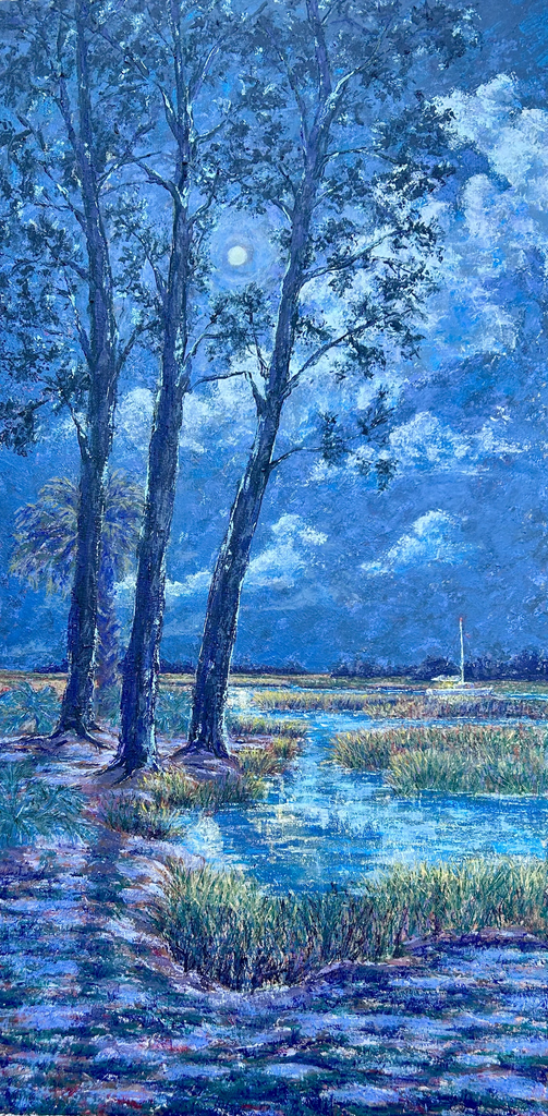 Moonlight Through the Pines