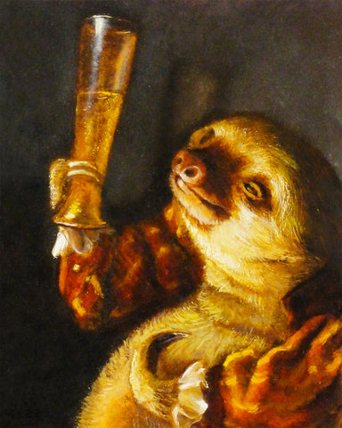 Naming the Brew Sloth Print