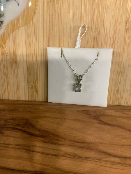 Necklace Labradorite/SS