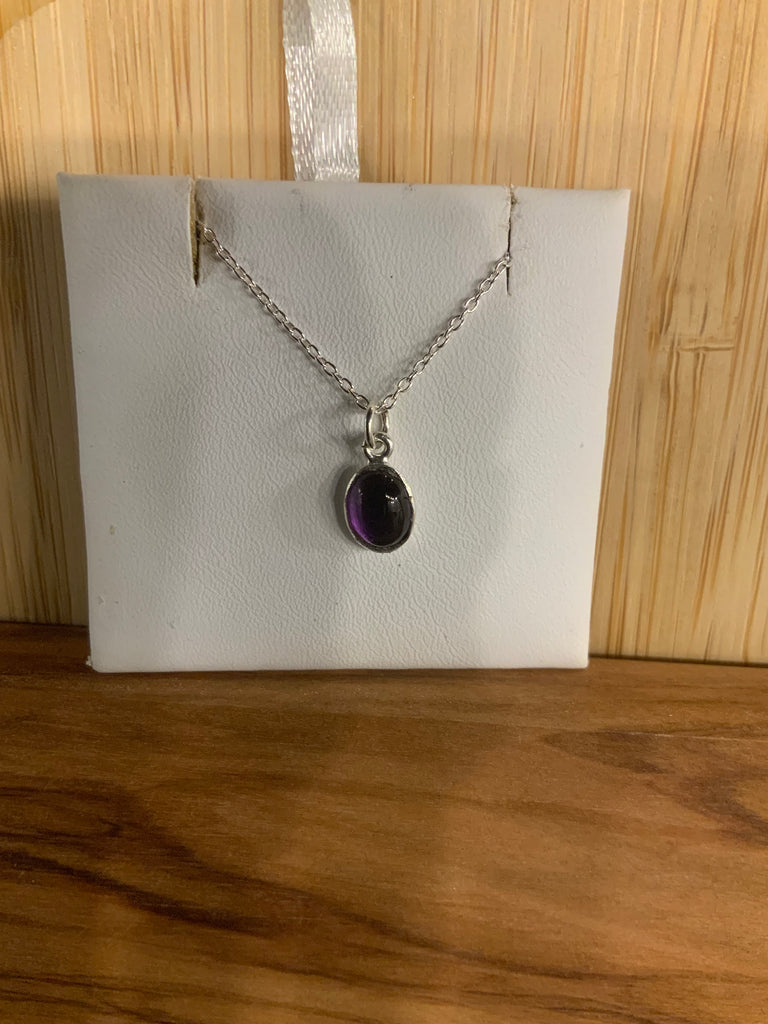 Necklace Amethyst/ss