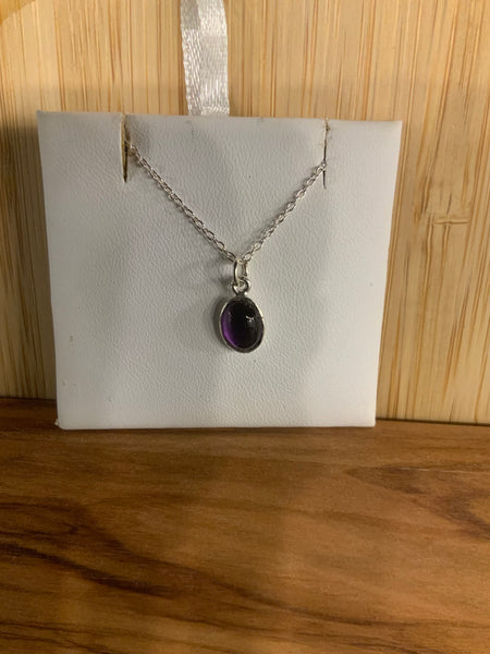Necklace Amethyst/ss