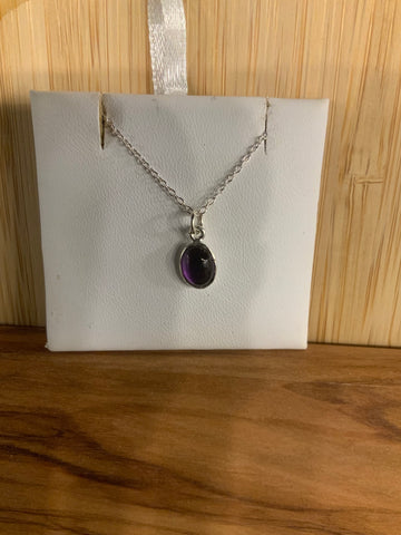 Necklace Amethyst/ss