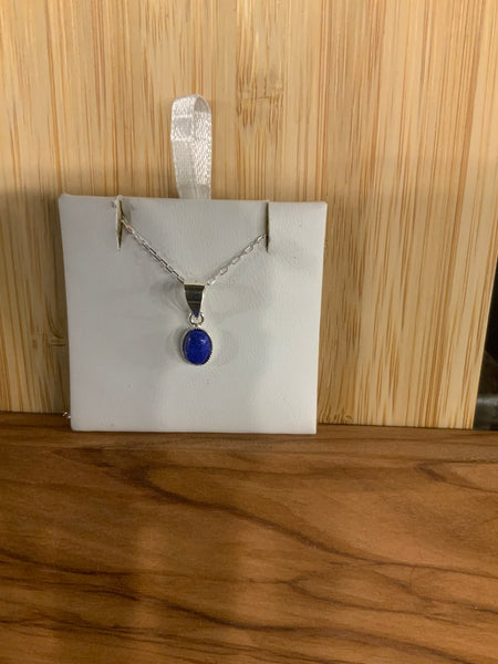 Necklace Lapis/sterling