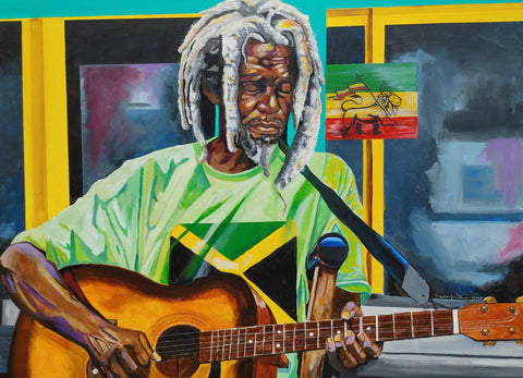 Ocho Rios Street Performer