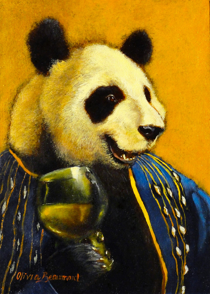 October Ale Panda Print