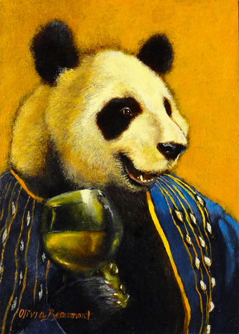 October Ale Panda Print