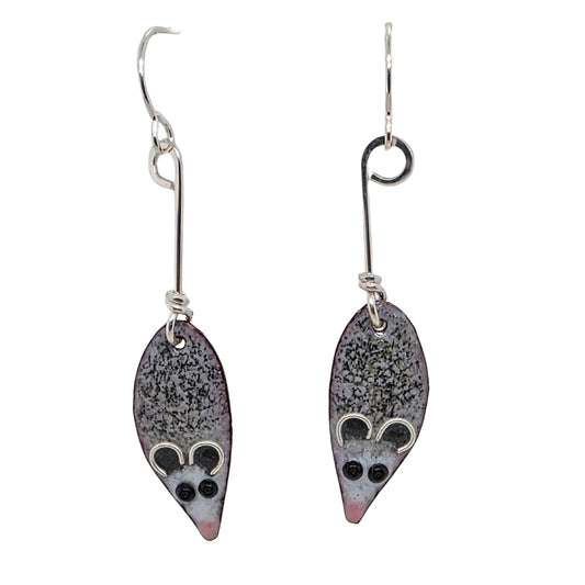 Opossum Earrings