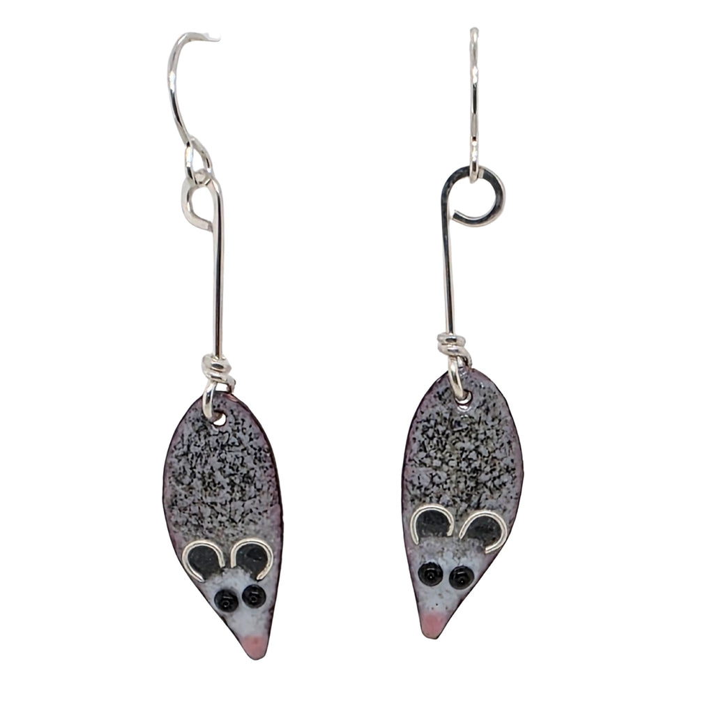 Opossum Earrings