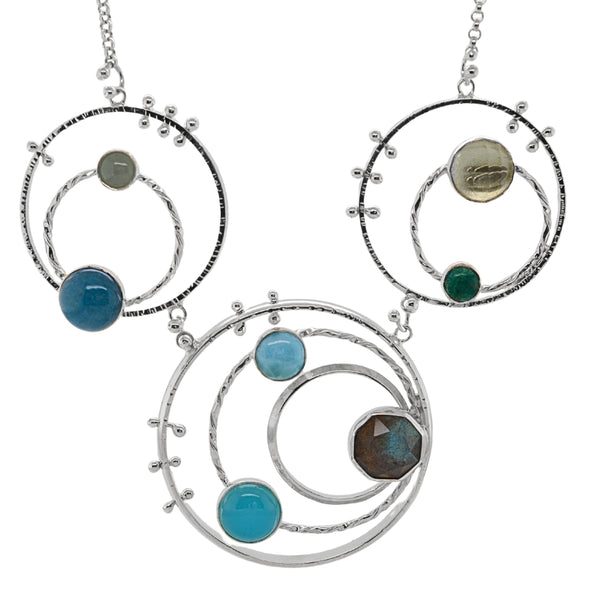 Orbit Statement Necklace