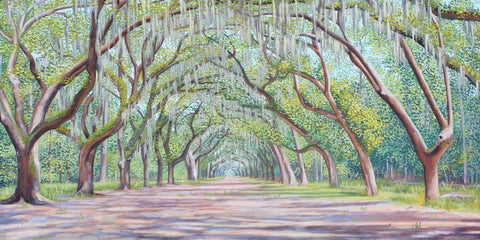 Original Wormsloe Sunset