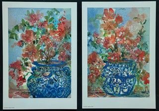 Pair of Bougainvilleas Florals.