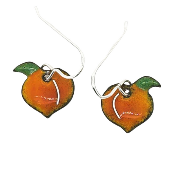 Georgia peach earrings