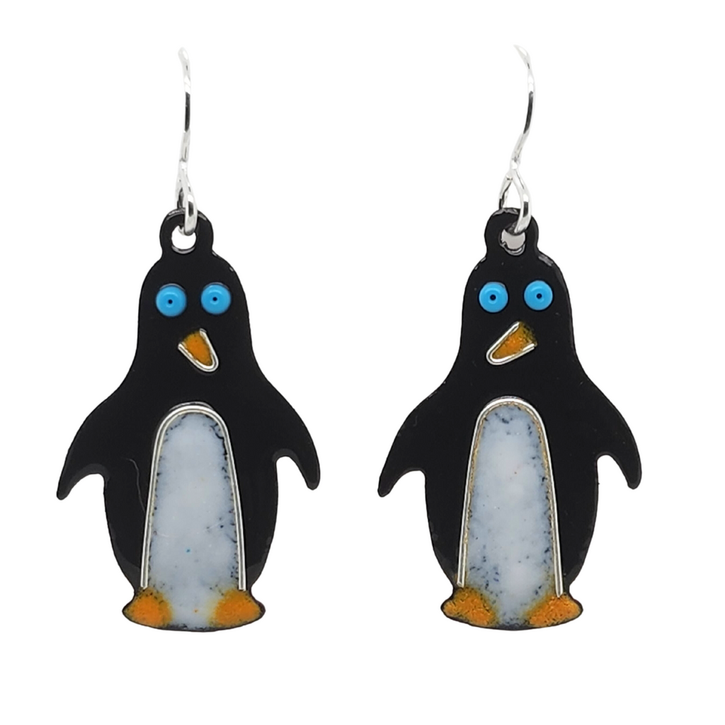 Penguin Earrings