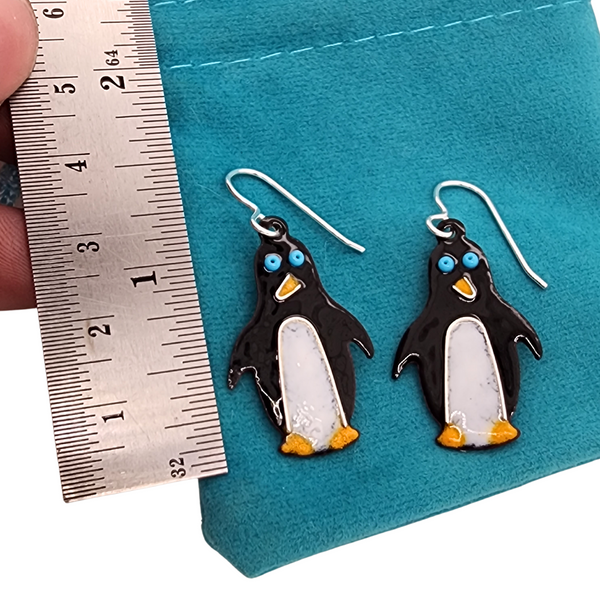 Penguin Earrings