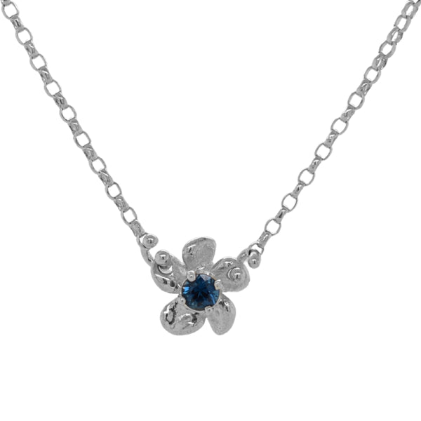 Petite Lavender Gem Necklace