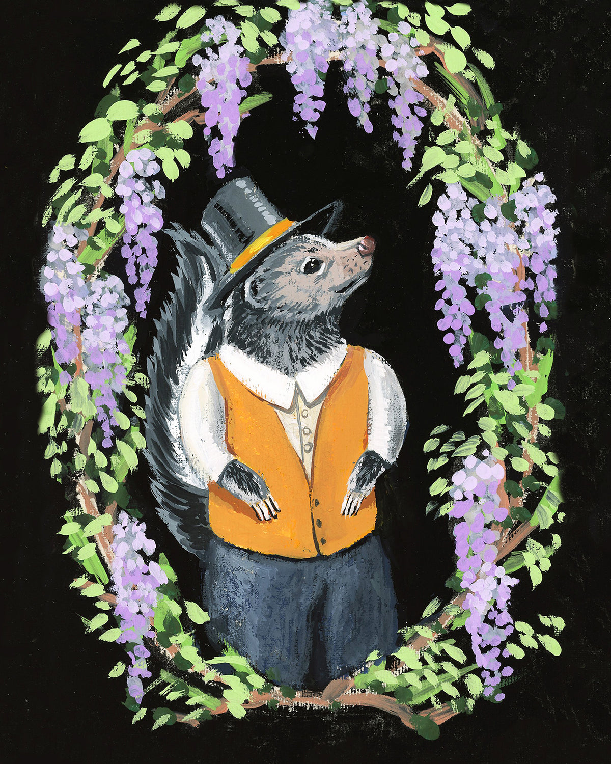 Rhett Skunk Print