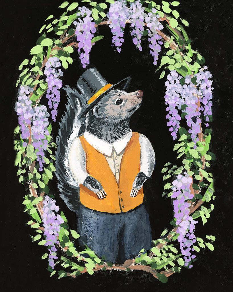 Rhett Skunk Print