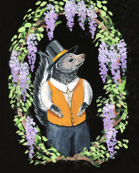 Rhett Skunk Print