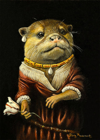 Saskia Otter Print