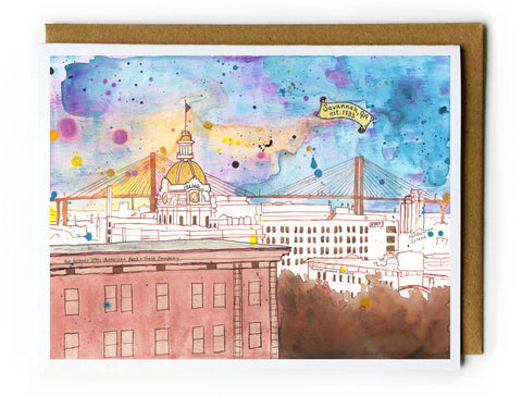 Savannah Skyline - Boxed Card Set