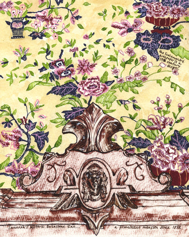 Scalamandré Wallpaper, Ballastone Inn