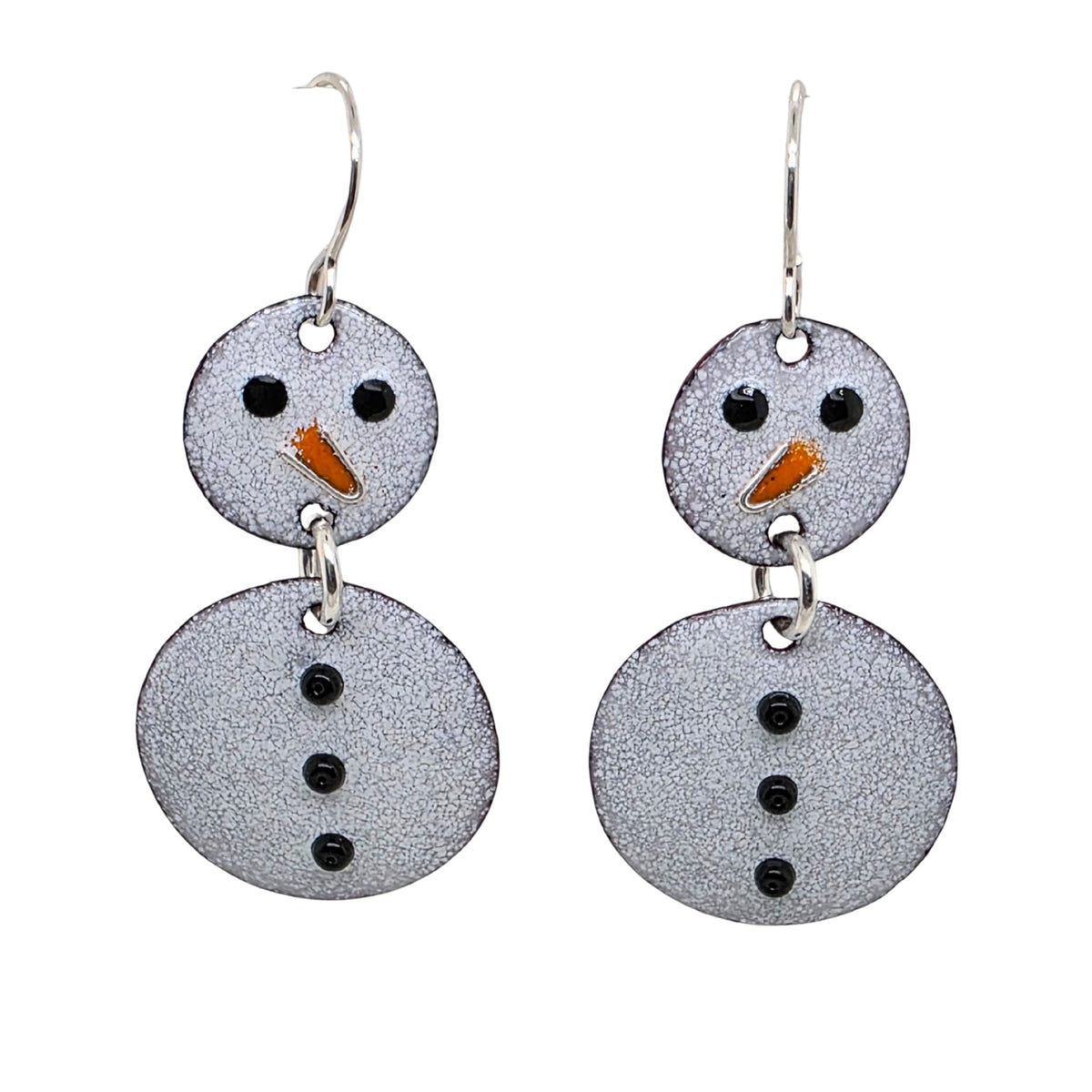 Sneaky Snowmen Earrings