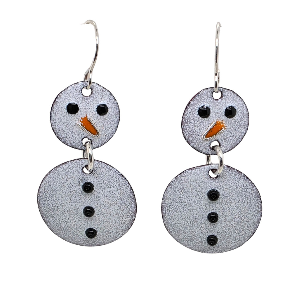 Sneaky Snowmen Earrings