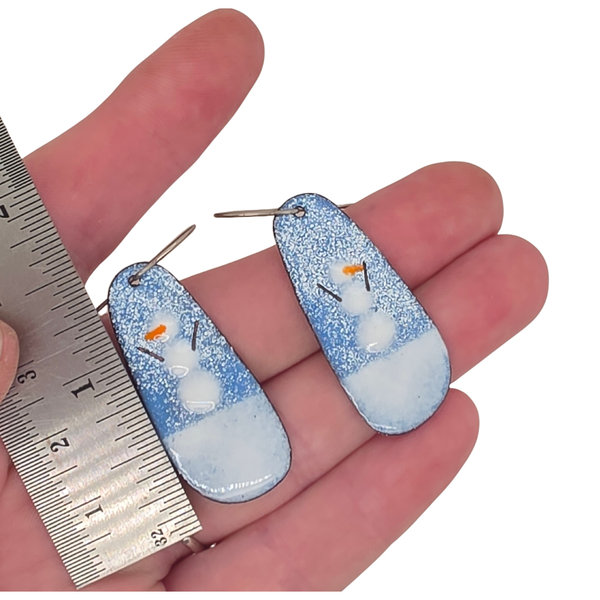 Snowy Snowmen Earrings
