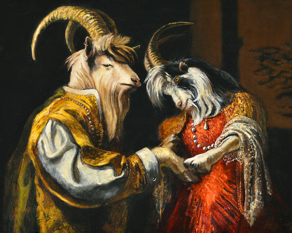 Something Too Dear Goat Print