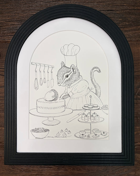 Starla Original Ink Drawing