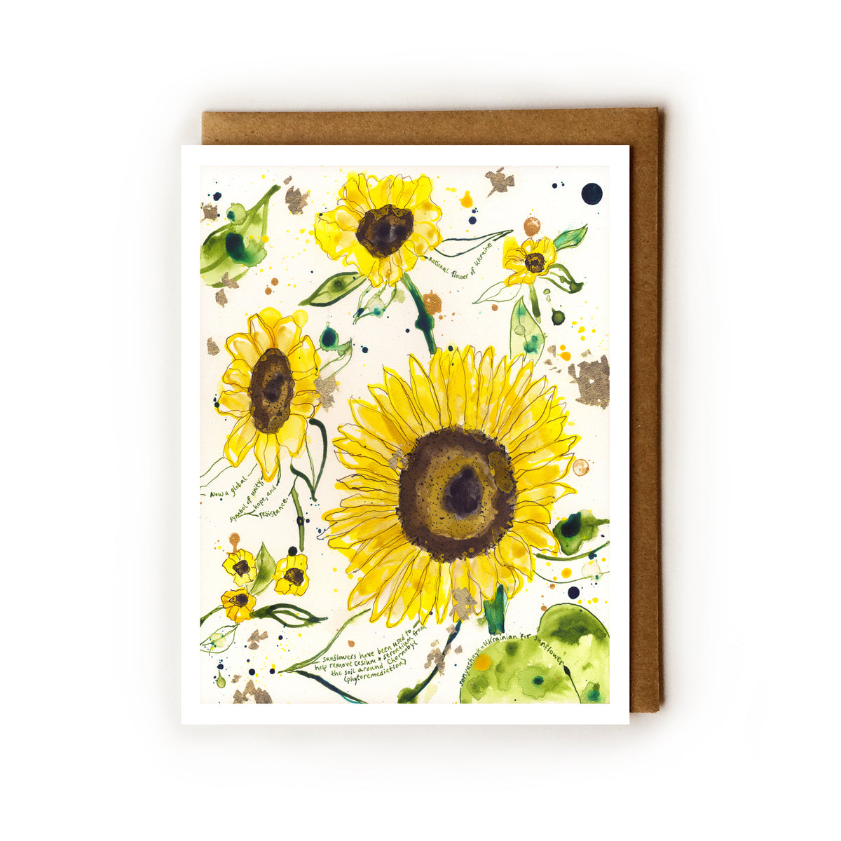 Sunflowers for Ukraine - Boxed Card Set