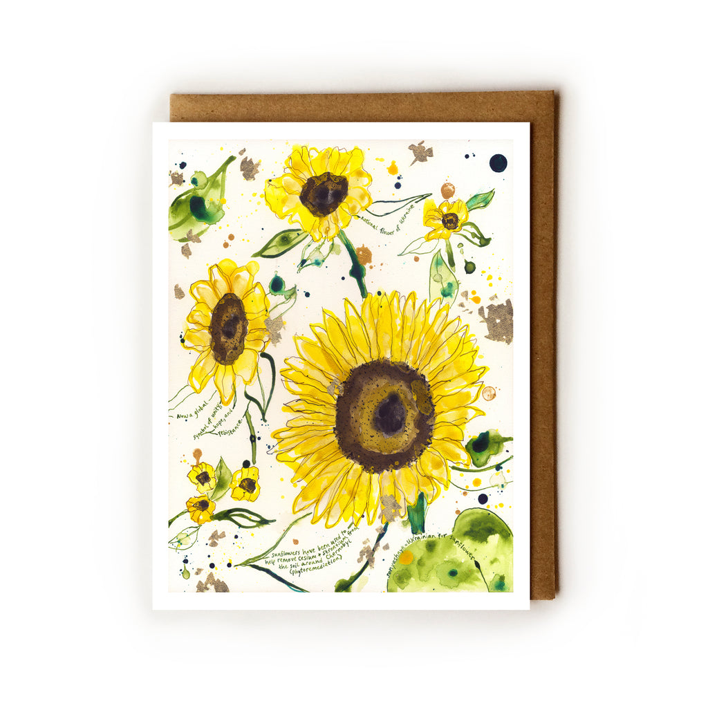 Sunflowers for Ukraine - Boxed Card Set