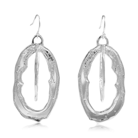 Swell Earrings by Kristen Baird Jewelry Designs Gallery 209 Savannah Georgia
