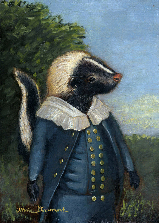 Theodore Skunk Print