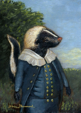 Theodore Skunk Print