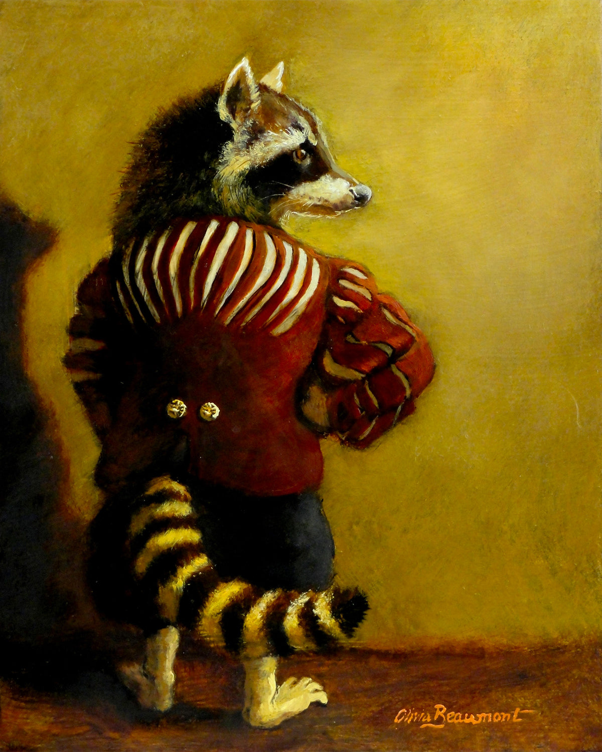 Titus Racoon Print