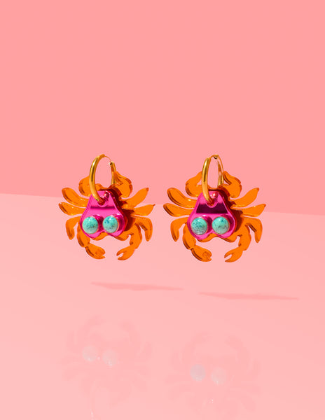 Crab Earrings