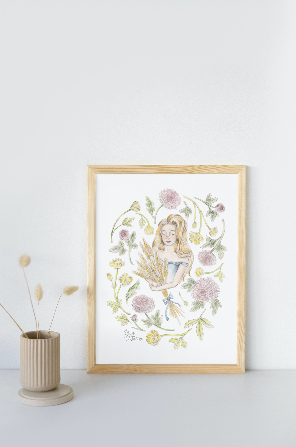 Virgo Zodiac Sign Print