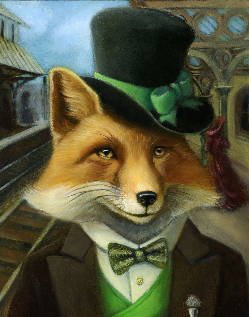 Wesley Fane Burroughs Fox Print