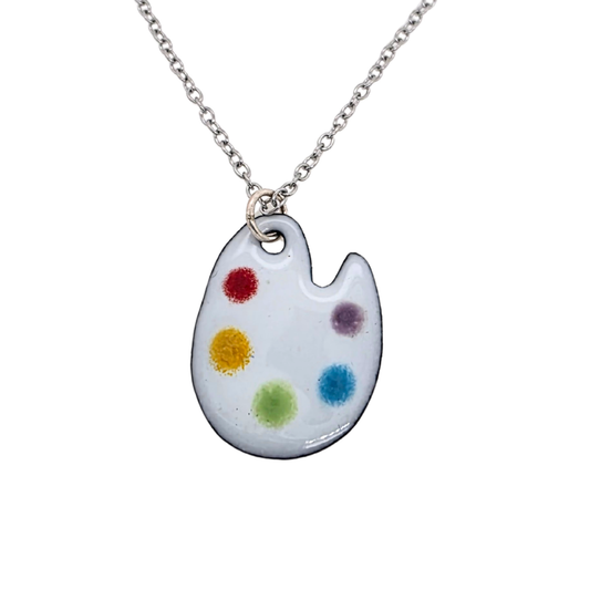 Artist Palette Necklace