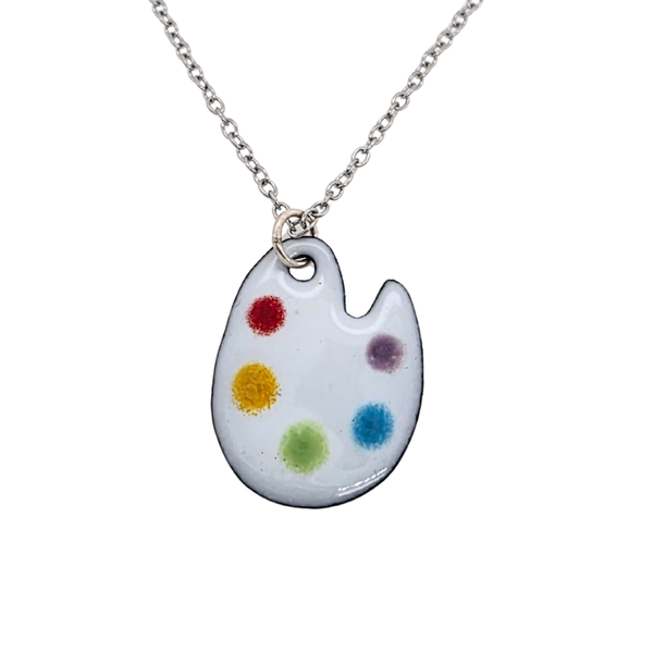 Artist Palette Necklace