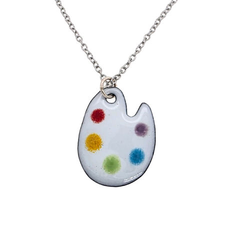 Artist Palette Necklace