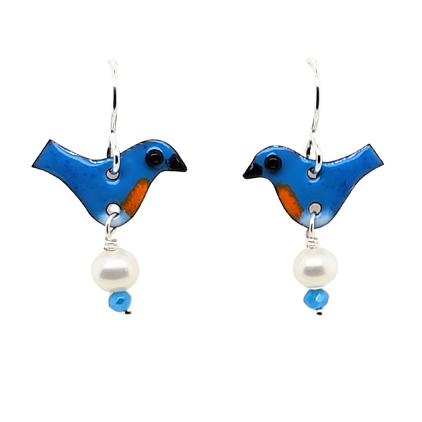 Bluebird Earrings