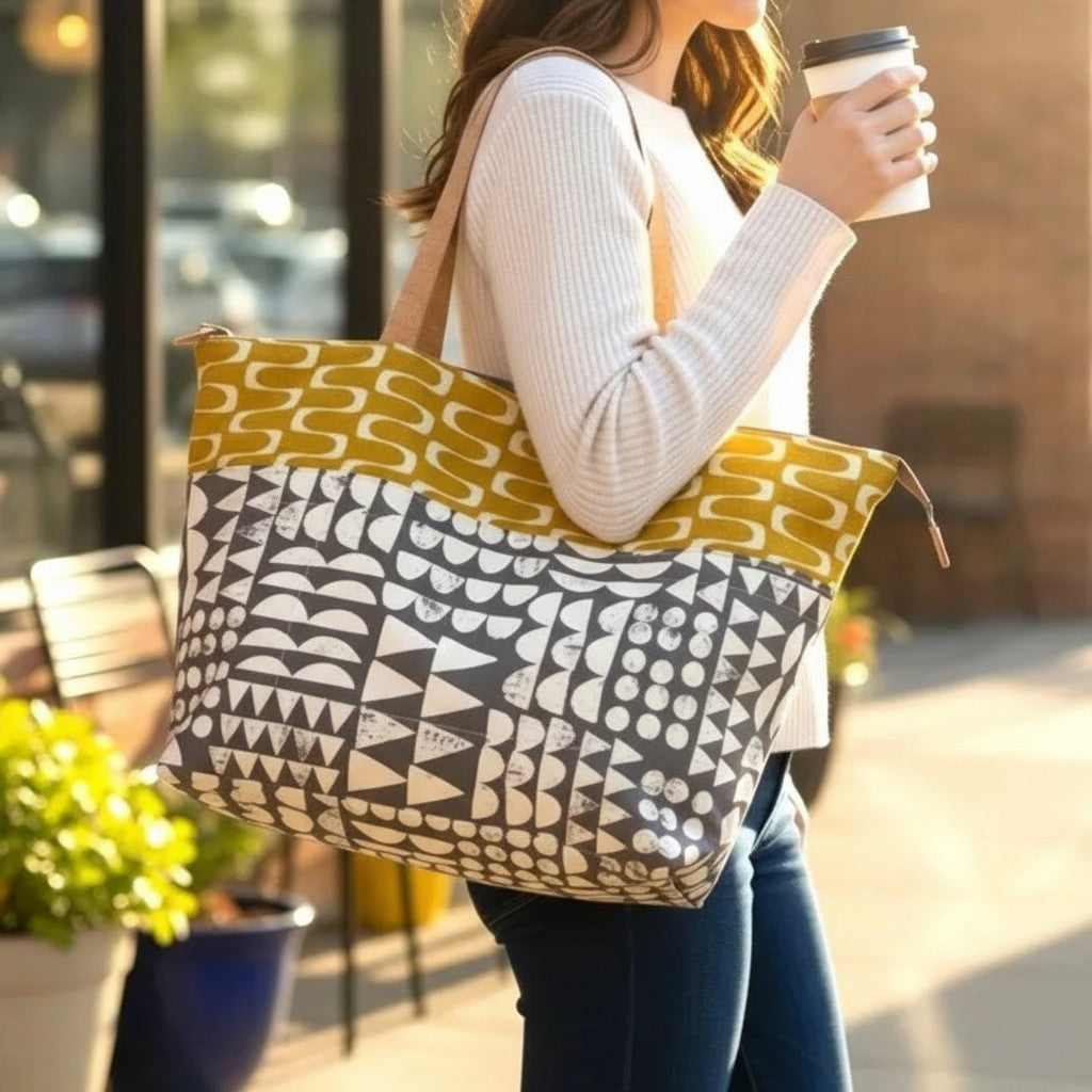 Large Tote, Organic Cotton
