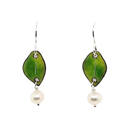 Leaves with Pearls